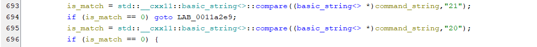 Figure 27. Snippet showing the handling of C2 responses similar to the VBS variant.