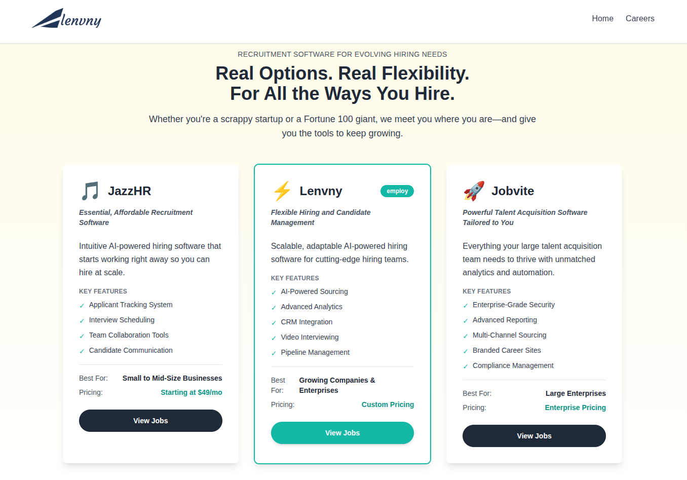 Figure 3. A comparison chart of the fake site alongside genuine sites that further attempts to lend credibility to the lure.
