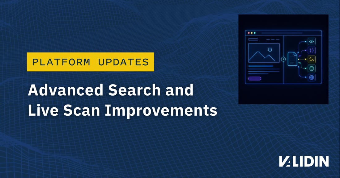 Advanced Search and Live Scan Improvements