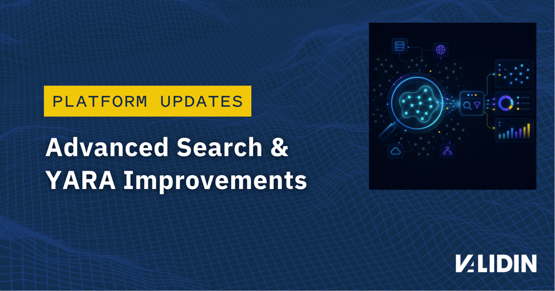 Advanced Search & YARA Improvements